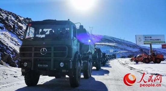 金沙江堰塞湖抢险,部队46小时强行军1000公里驰援