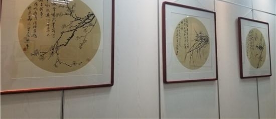 著名国画家、墨玉兰画法创始人胡乐平画展在海口开展 展出60余件精品