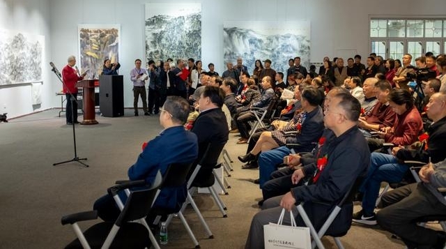 新湖南《画走湘域》开展,22位艺术家展出160余幅作品